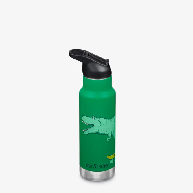 Hovedbilde Termoflaske Flip Seal 355 ml, Dino Skate / Klean Kanteen