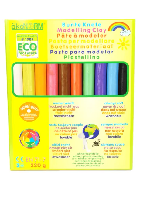 Hovedbilde Modellkitt i 10 ulike farger, 220g / ÖkoNORM