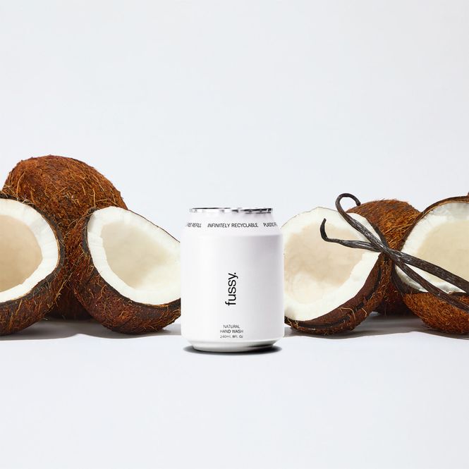 Hovedbilde Fussy Coconut Milk Håndsåpe Refill – 240 ml
