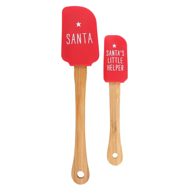 2pk slikkepott i silikon, Santa's Helper / Something Different W