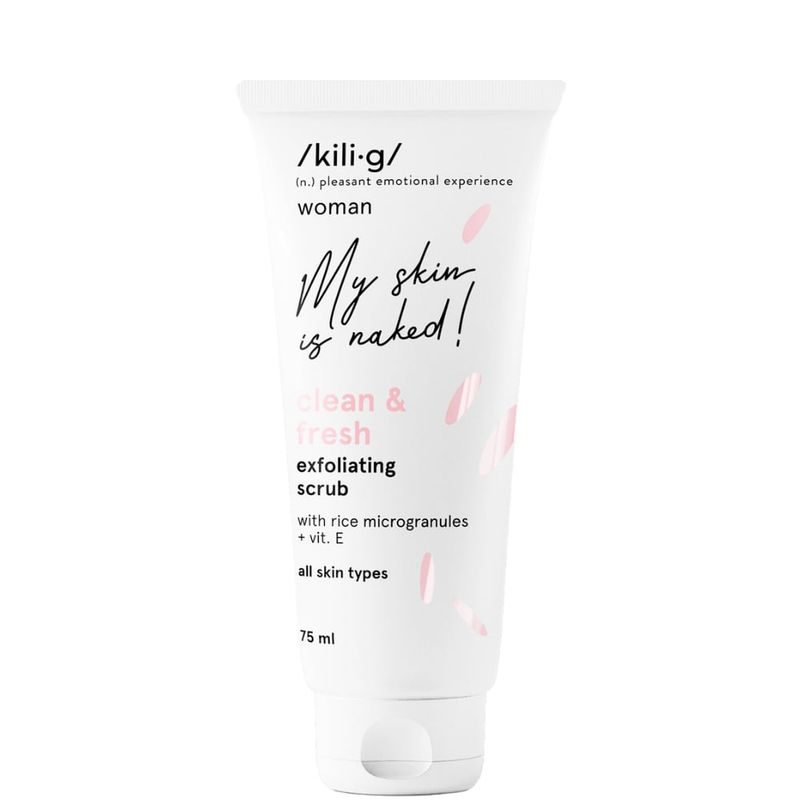 CLEAN & FRESH face scrub 75ml / kili·g