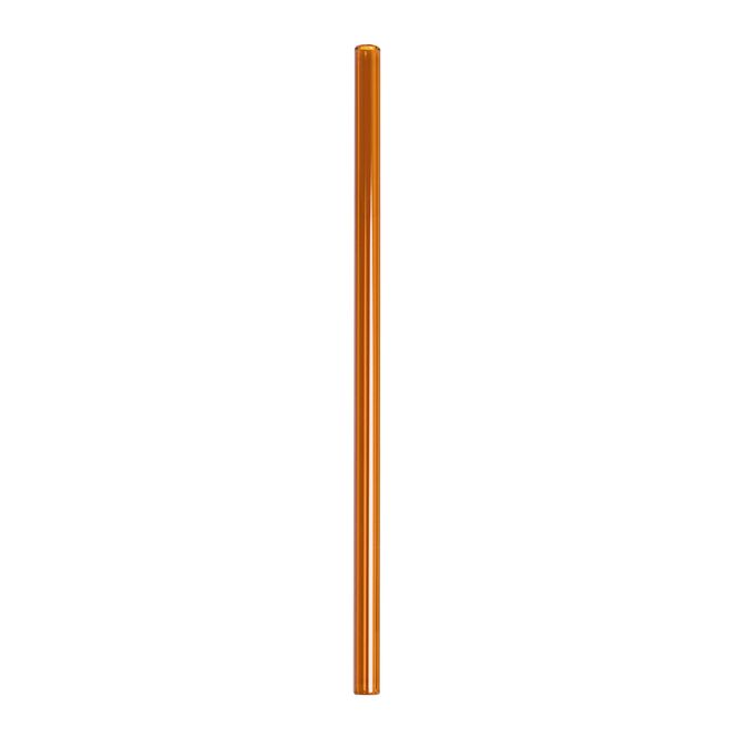 Hovedbilde Rett sugerør i glass, Copper 20cm / Peach