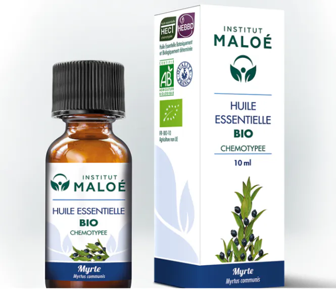 Hovedbilde Myrt eterisk olje, økologisk – 10 ml,  Institut Maloe