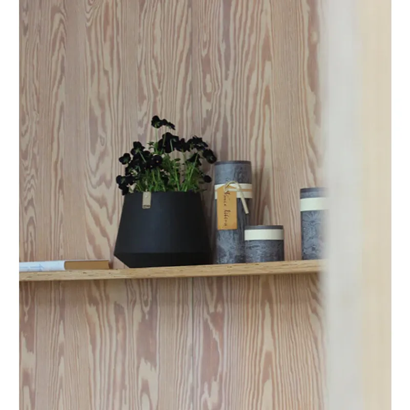 2stk Timber® Candles kronelys Grey, 2.3 x 31 cm / Vance Kitira