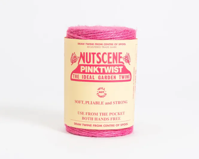 Hovedbilde Hyssing i jute 110m, Pink /  Nutscene Twines Ltd