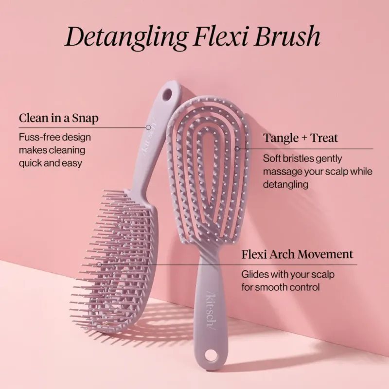 Detangling FLEXI Brush, Soft Violet / Kitsch
