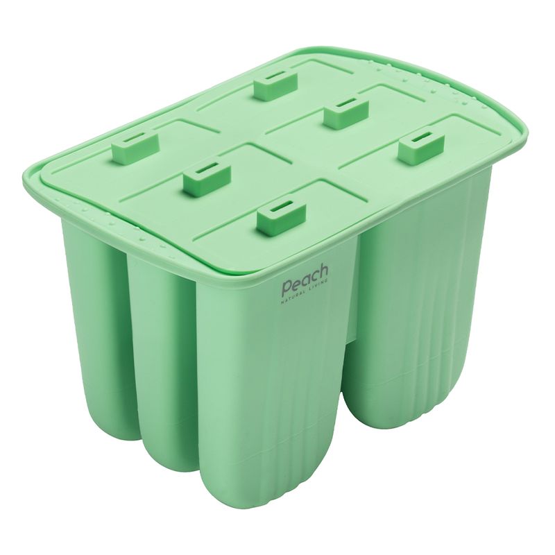 Ispinneform i silikon + 50 stk ispinner, Minty / Peach