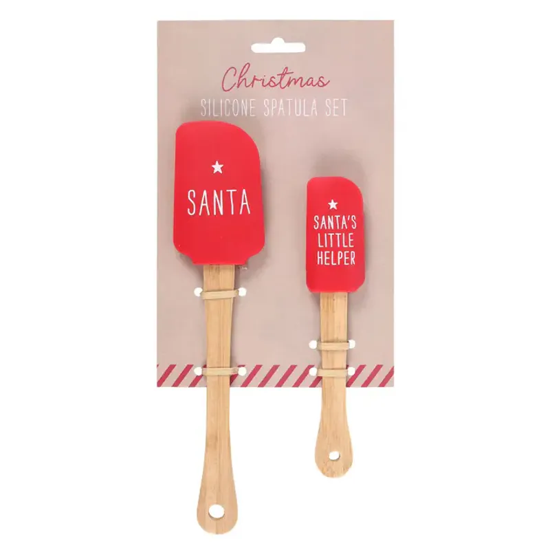 2pk slikkepott i silikon, Santa's Helper / Something Different W