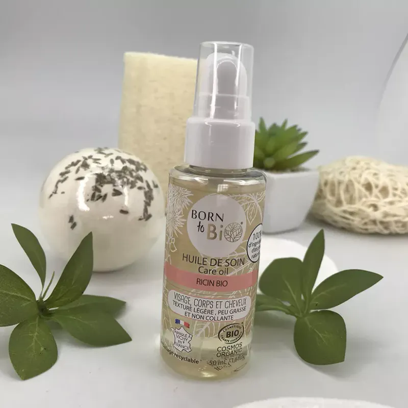 Organic Castor Care Oil 50ml / Born to Bio