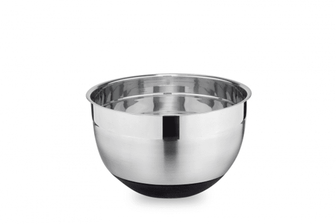 Hovedbilde Bakebolle i stål med antiskli -  Ø16cm / Weis