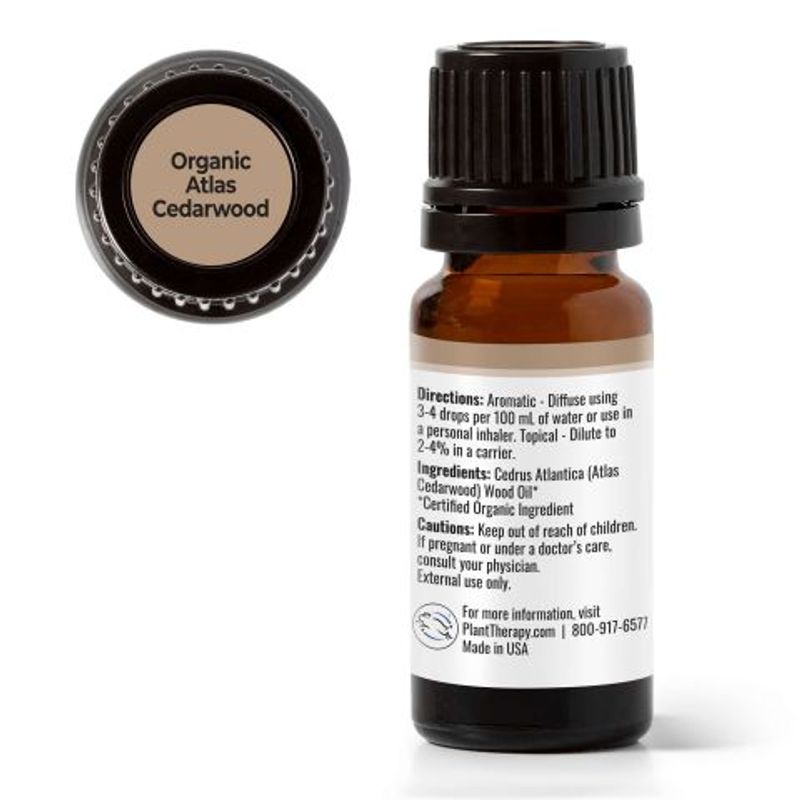 Sedertre eterisk olje 10 ml, økologisk / Plant Therapy
