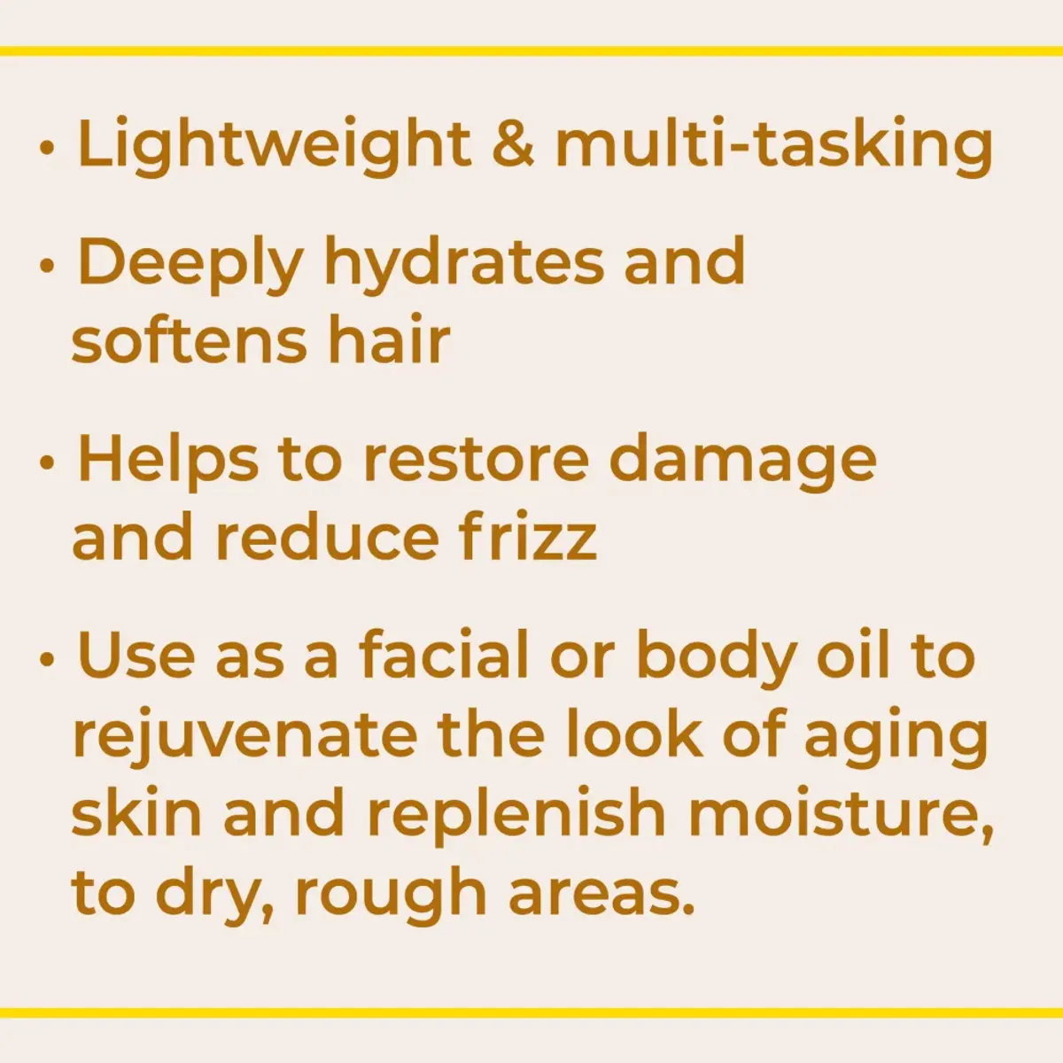 Moisturize & Protect Hair Oil - økologisk arganolje / Plant Ther