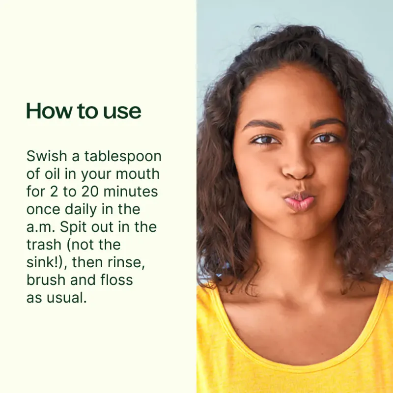 Organic Whitening Pulling Oil 237ml / Plant Therapy