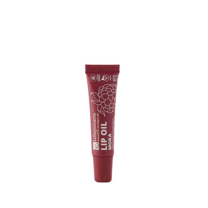 Hovedbilde Organic Blackberry Lip Oil - 12ml / La Saponaria