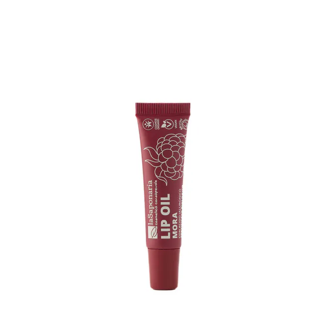 Hovedbilde Organic Blackberry Lip Oil - 12ml / La Saponaria