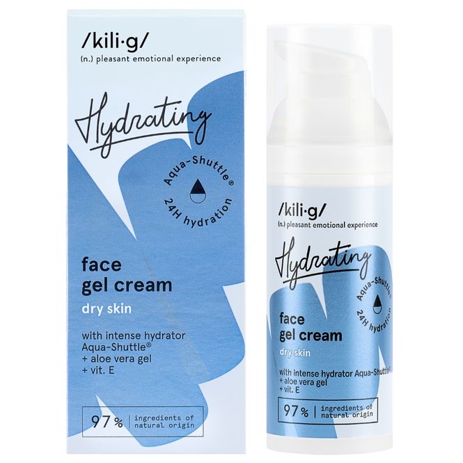 Hovedbilde HYDRATING face gel cream - dry skin 50ml / kili·g 