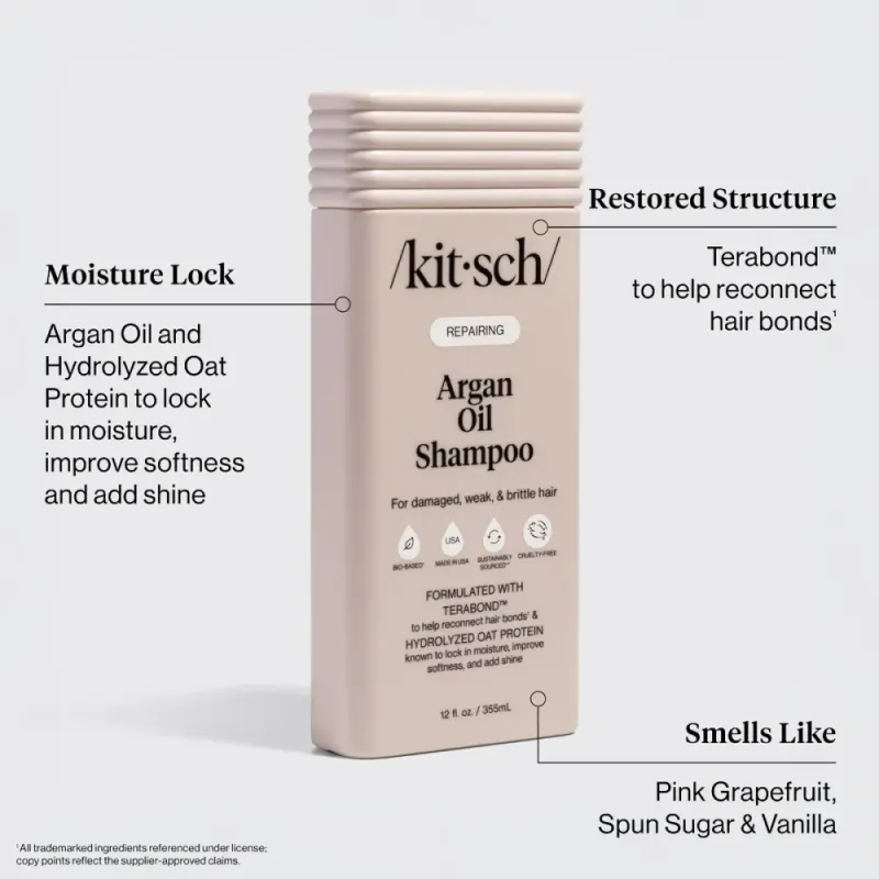Repairing Argan Oil Shampoo 355ml / Kitsch
