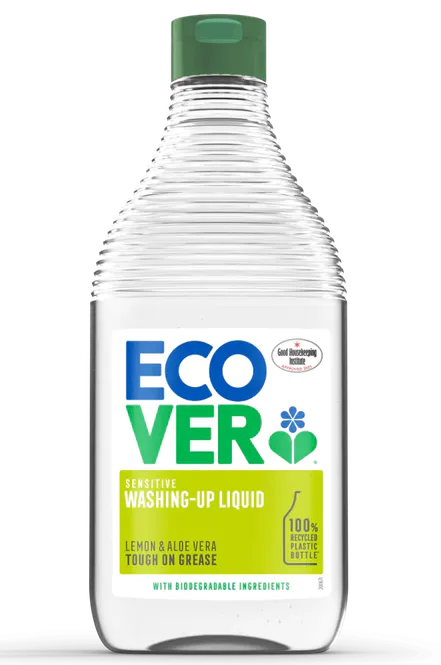 Hovedbilde 950ml Sensitive Washing-Up Liquid, Lemon & Aloe Vera / ECOVER