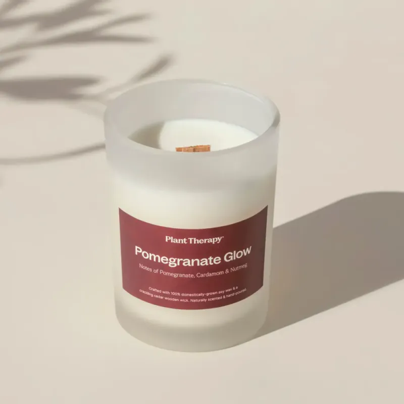 Pomegranate Glow - naturlig duftlys / Plant Therapy