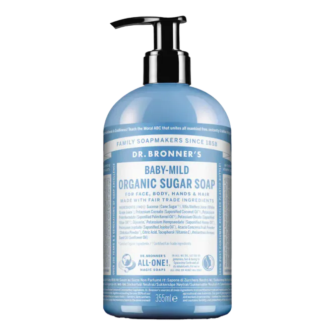 Hovedbilde Baby-Mild Organic Sugar Soap 355ml / Dr Bronner's 