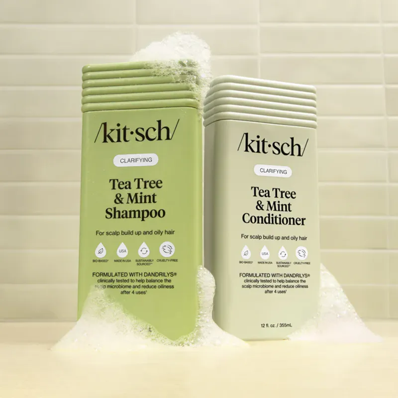 Clarifying Tea Tree & Mint Shampoo 355ml / Kitsch