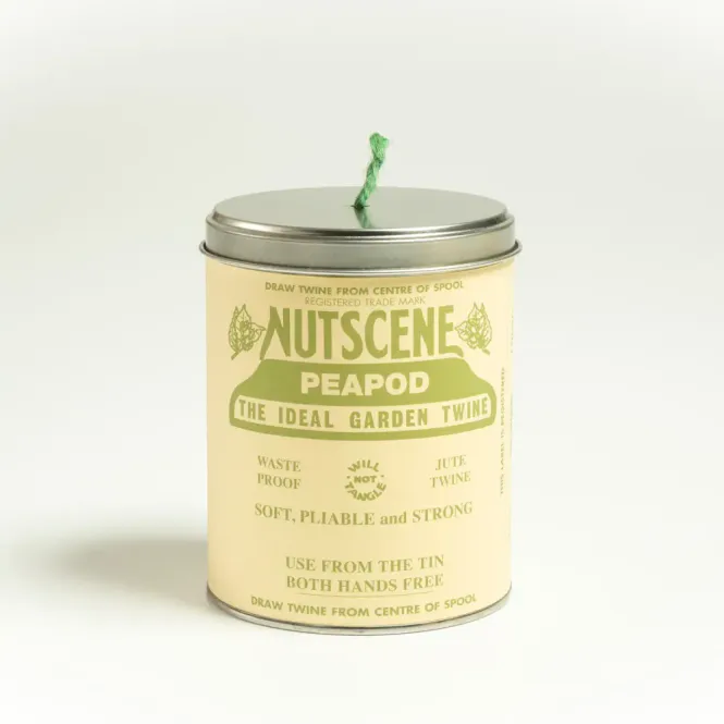 Hovedbilde Metallboks med hyssing i jute 150m, Peapod /  Nutscene Twines Ltd